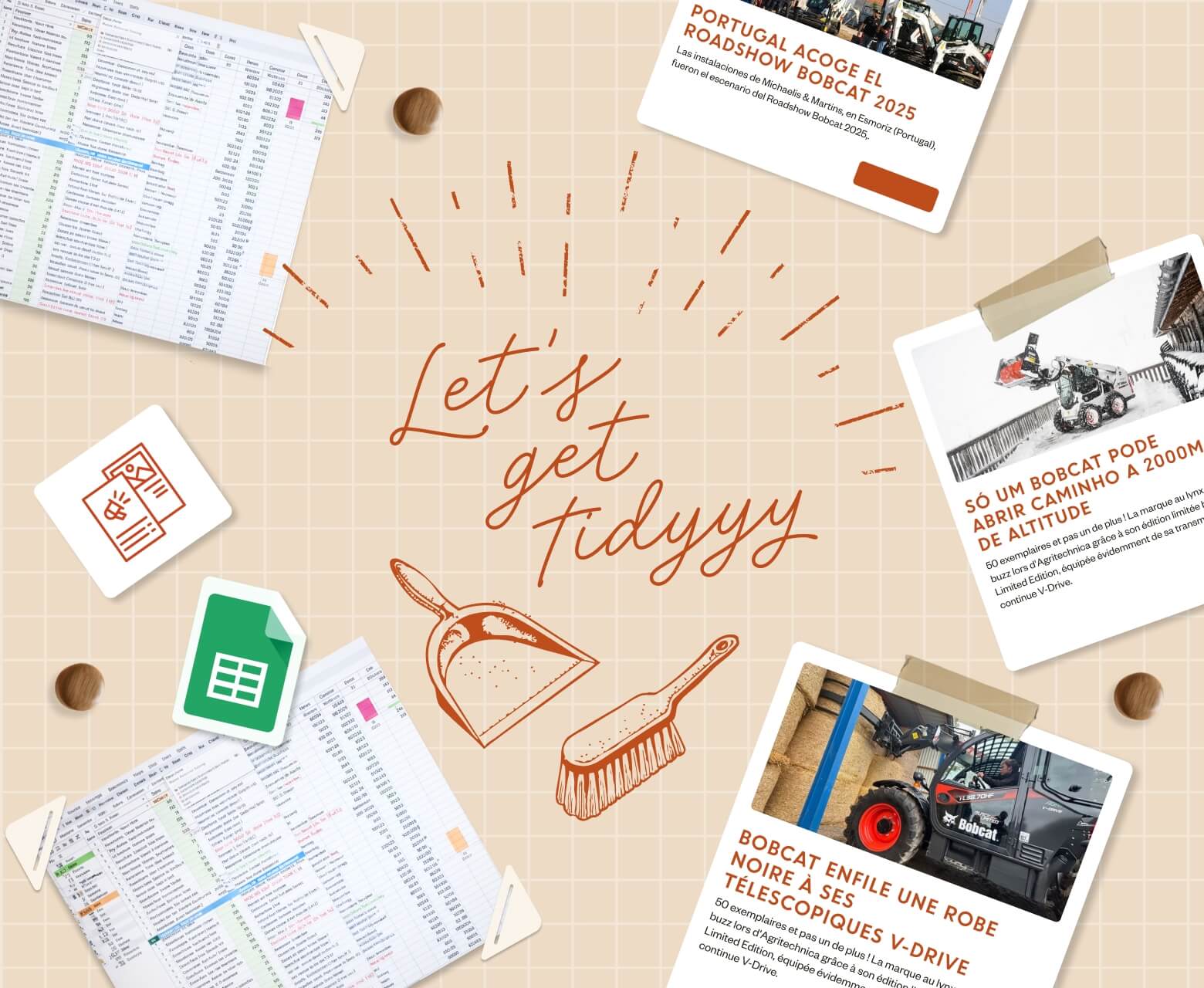 Let's get tidy illustration