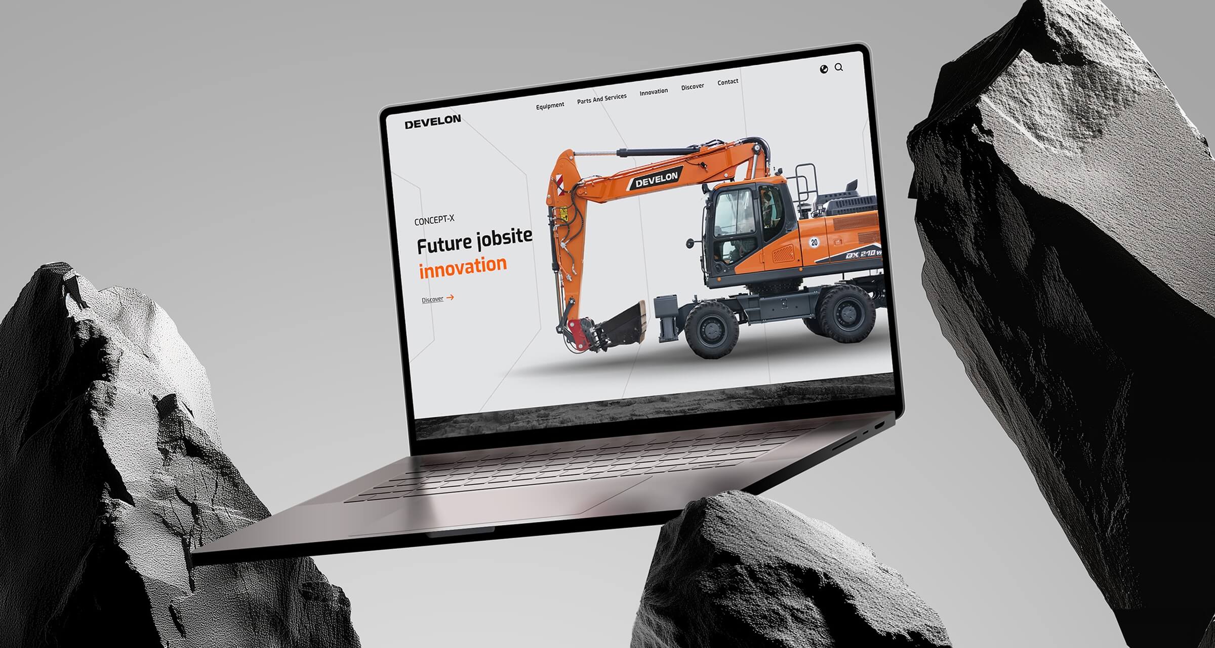 Website mockup